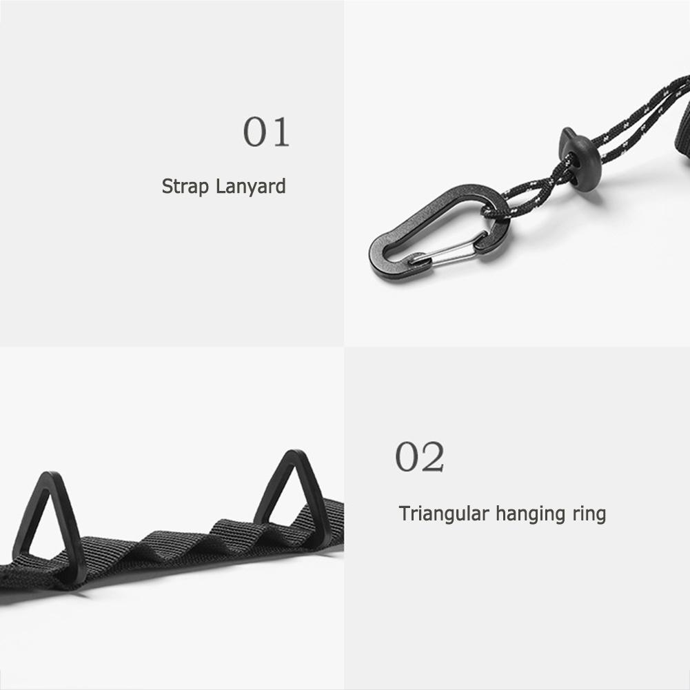 Camping Hanging Rope Multifunctional Outdoor Campsite Lanyard Tent Canopy Cup Lamp Hanger Backpacking Hiking Tent Accessories