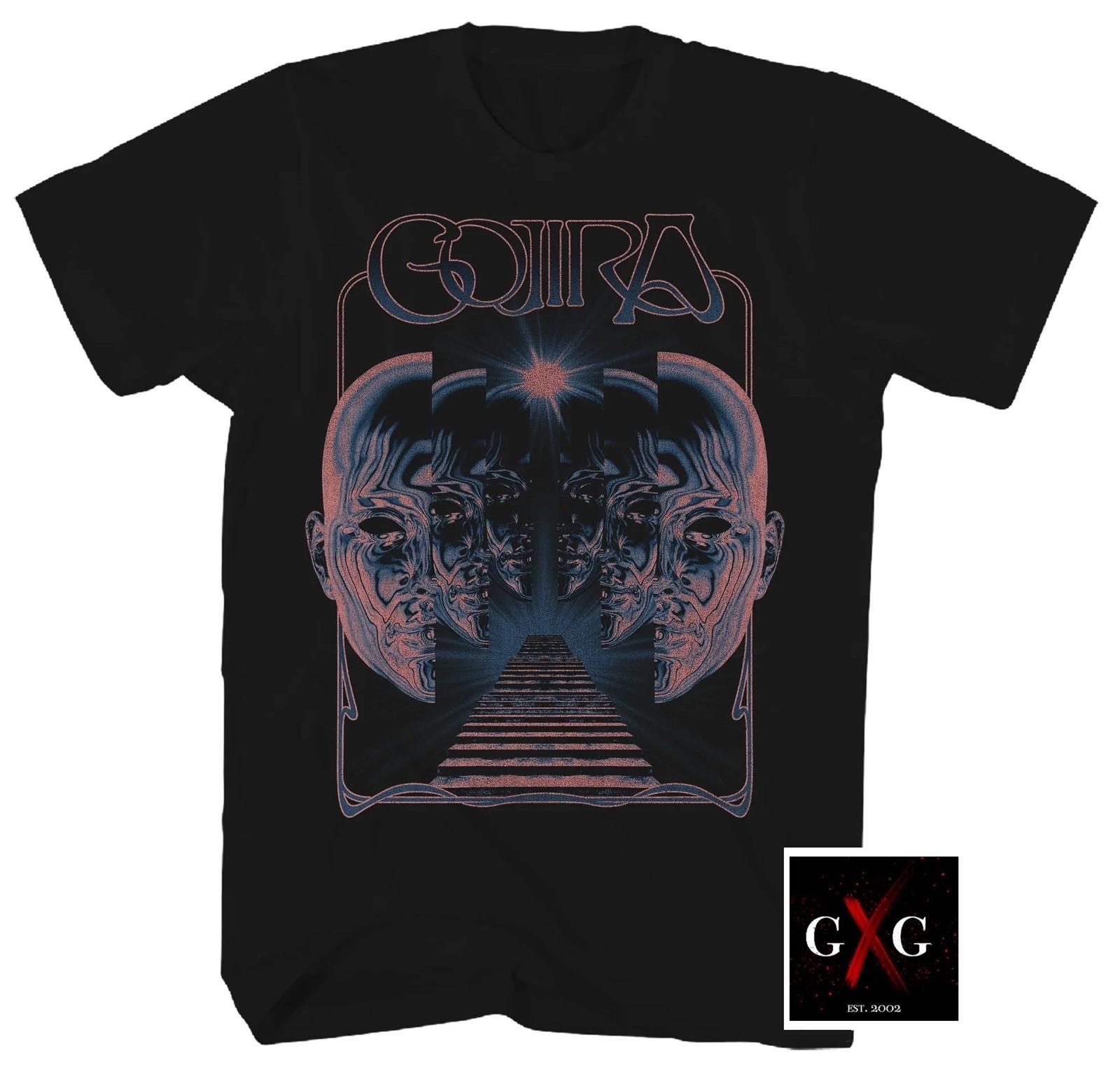 GOJIRA CD lgo FACES Официальная Футболка LG Новая l enfant mars to sirius the link terra M