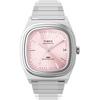 TIMEX E Line 34mm Stainless Steel Expansion Band Watch TW2Y66800