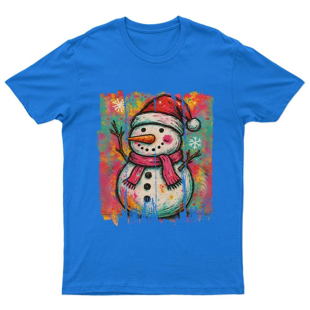 Festive SnowUnisex Christmas Holiday TShirt Unisex Gift Retro Seasonal Funny
