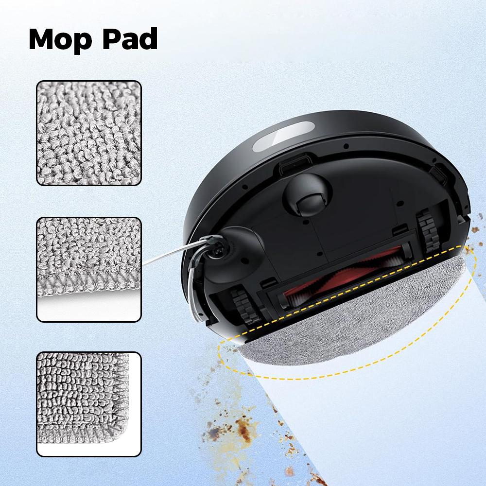 Für Roborock Q7 M5 M5+ / Q7 L5 L5+/ Q7 TF TF+ /Q7B Q7T+ Teile Hauptseitenbürste Wischlappen HEPA-Filter Saugroboter