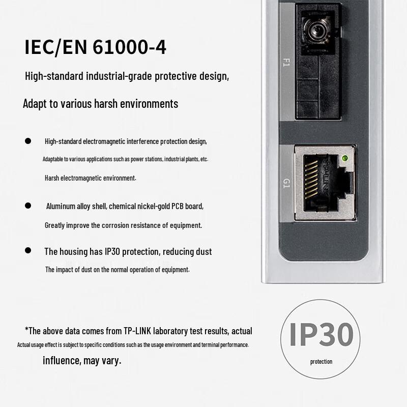 TP-LINK Industrial 100Mbps Single-Mode Single-Fiber Media Converter