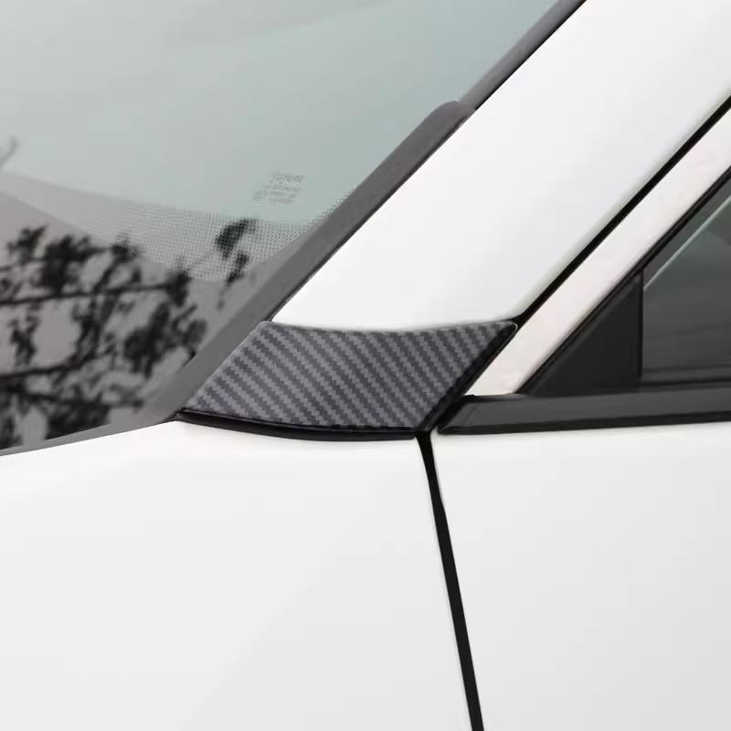 For Toyota RAV4 XA50      2024 Hybrid ABS Car Front A Pillar Decorate Cover Car Styling Exterior Accessories