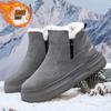 Ανδρικές Μπότες Μόδας Ψηλές Βαμβακερά Παπούτσια Γούνινα Ζεστά Μποτάκια Χιονιού Σουέτ Casual Μποτάκια Αστραγάλου για Άνδρες Botas Hombre