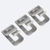 Corrosion Resistant Tool Hanger Side Mount Hook Belt Clip Including Mounting Screws Compatible for Multiple Power Tool