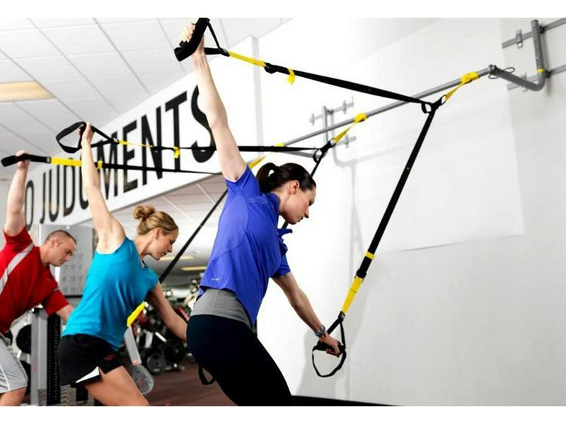TRX P3 Suspension Training Remmar: Hemmaträning Motståndsband & Yoga Utrustning