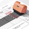 ID Protector Ink Roller Wide Identity Theft Protection Confidential Roller Signature Stamp for Data