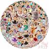 100Pcs/Set Ballet Girl Mini Diary Manual Stickers DIY Scrapbooks Album Decor Decals Stickers