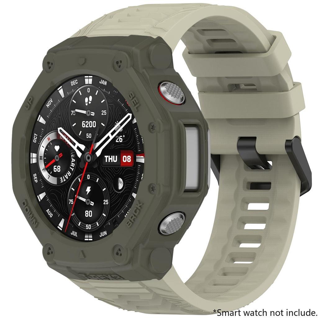 Silikonový řemínek a pouzdro pro chytré hodinky Huami Amazfit T-REX 3 Řemínek Náramek T-Rex3 Sportovní náramek Náramek na zápěstí S nástrojem