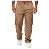 2025 Men's Fashion Trend: Multi-Pocket Casual Cargo Pants - Versatile, Loose, Straight-Leg Design