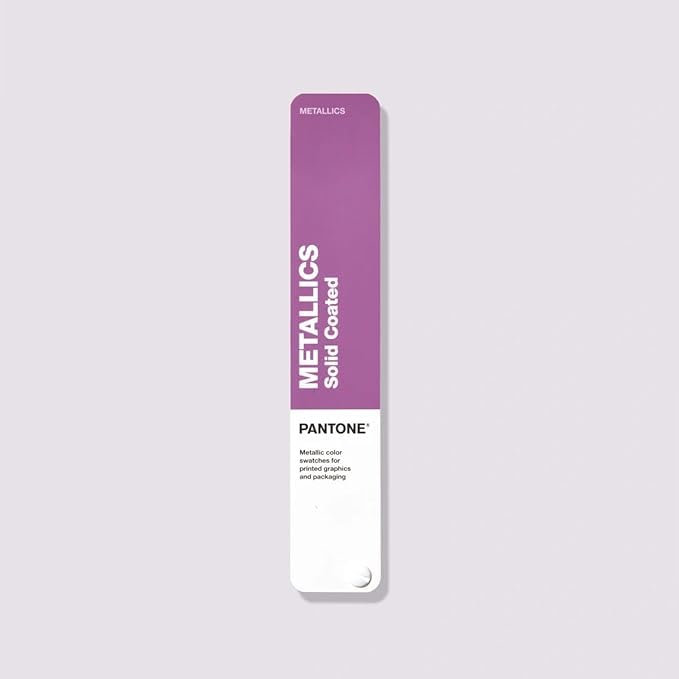 

PANTONE Metallic Guide Бумага с покрытием GG1507C 2024 Edition METALLIC COATED GUIDE Color Guide Pantone Color Swatch Book Color Guide New Color Color фиолетовый