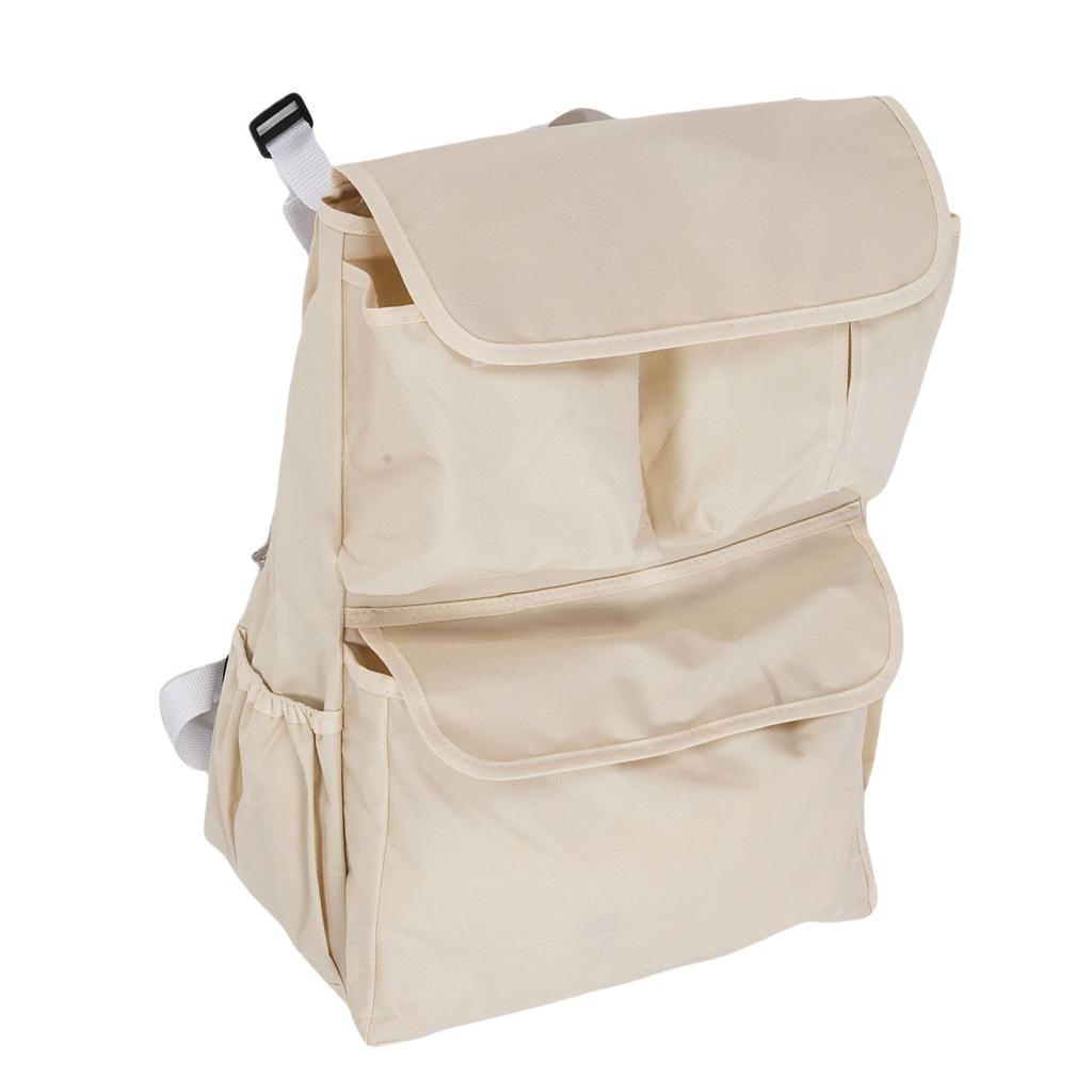 Universal Stroller Hanging Bag Oxford Cloth Baby Stroller Organizer with Cup Holder Multiple Pockets