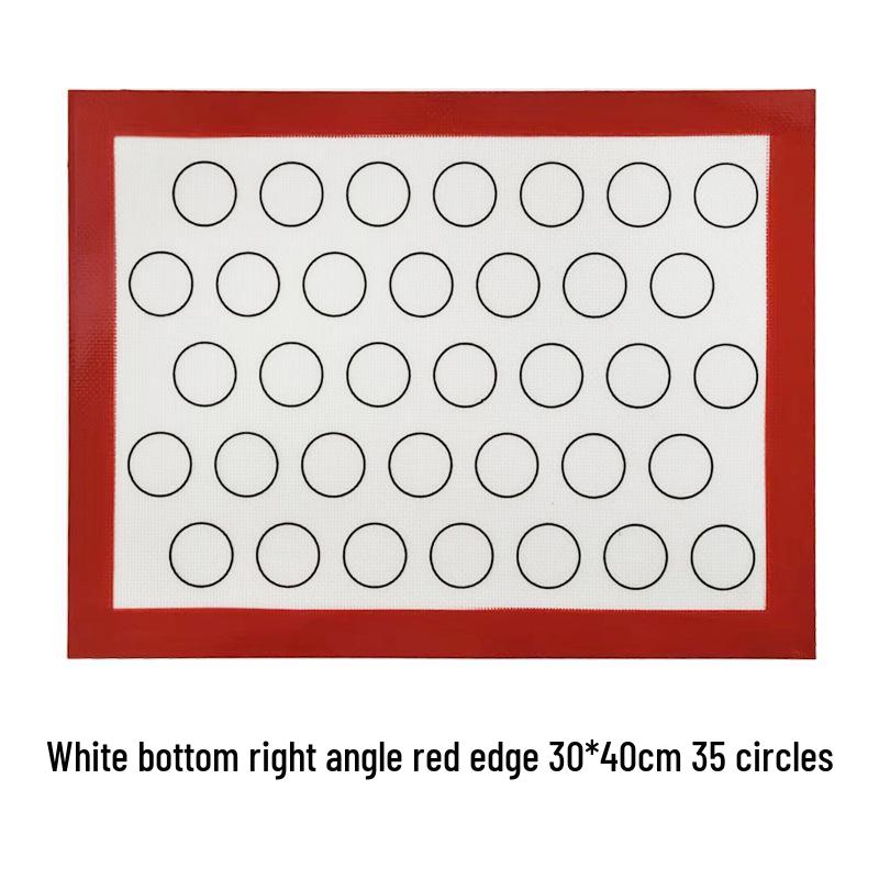 Coffee Silicone Baking Mat: 0.7mm Thick, Heat-Resistant, Platinum Silicone for Baking and Kneading