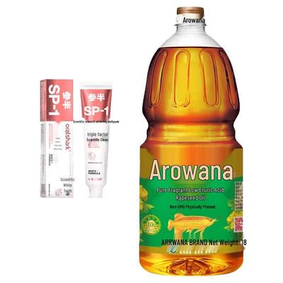 Cansan Alpine Jasmine Toothpaste & Arowana Rapeseed Oil Bundle
