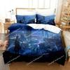 3D Print Kawaii Anime Arknights Bedding Set Single Twin Full Queen King Size Bed Set Aldult Kid Bedroom Duvet Cover Sets
