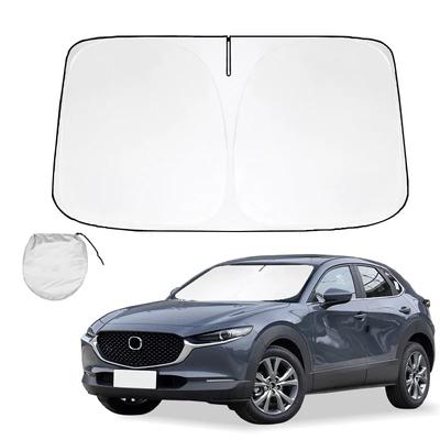 Voor Mazda CX30 CX-30 Voorruit Zonnescherm Zonnescherm Zonneklep Beschermer Opvouwbaar Blokkeert UV-stralen Houdt Uw Auto Koeler