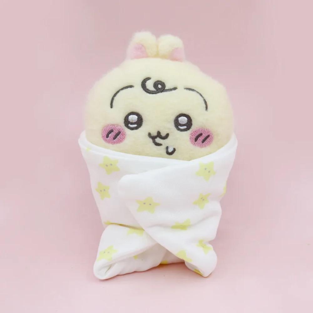The New  Baby Swaddling Blanket Series Usagi Hachiwera Chii Comes with Cute Plush Toy Hangers and Ornaments Nagano