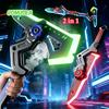 Lightsaber Toy AXE Light Stick 2 In 1 Sword Toys Lightstick Cosplay Role-Play Games Kids Gifts Cool Toy for Adult Children Boys