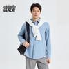 Benlai Men's Anti-Wrinkle Casual Business Long Sleeve Shirt