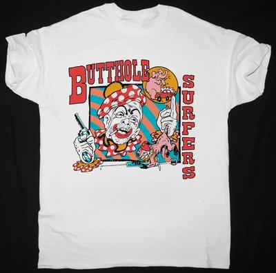 Vintage Koszulka z zespołem Butthole Surfers Wszystkie rozmiary od S do 5XL NE191 Koszulka Unisex