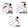 Quick Change Tire Valve Tool Kit Valve Stem Puller Repair Valve Core Removal Tool for Car Truck ATV Lawn Mower Motorcycle