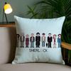 Hot Movie S-Sherlocks Pillow Case Custom Printed Brushed Fleece Pillow, Baby Skin-Touch, Eco-Friendly Dye-Sublimation Cushion Fo