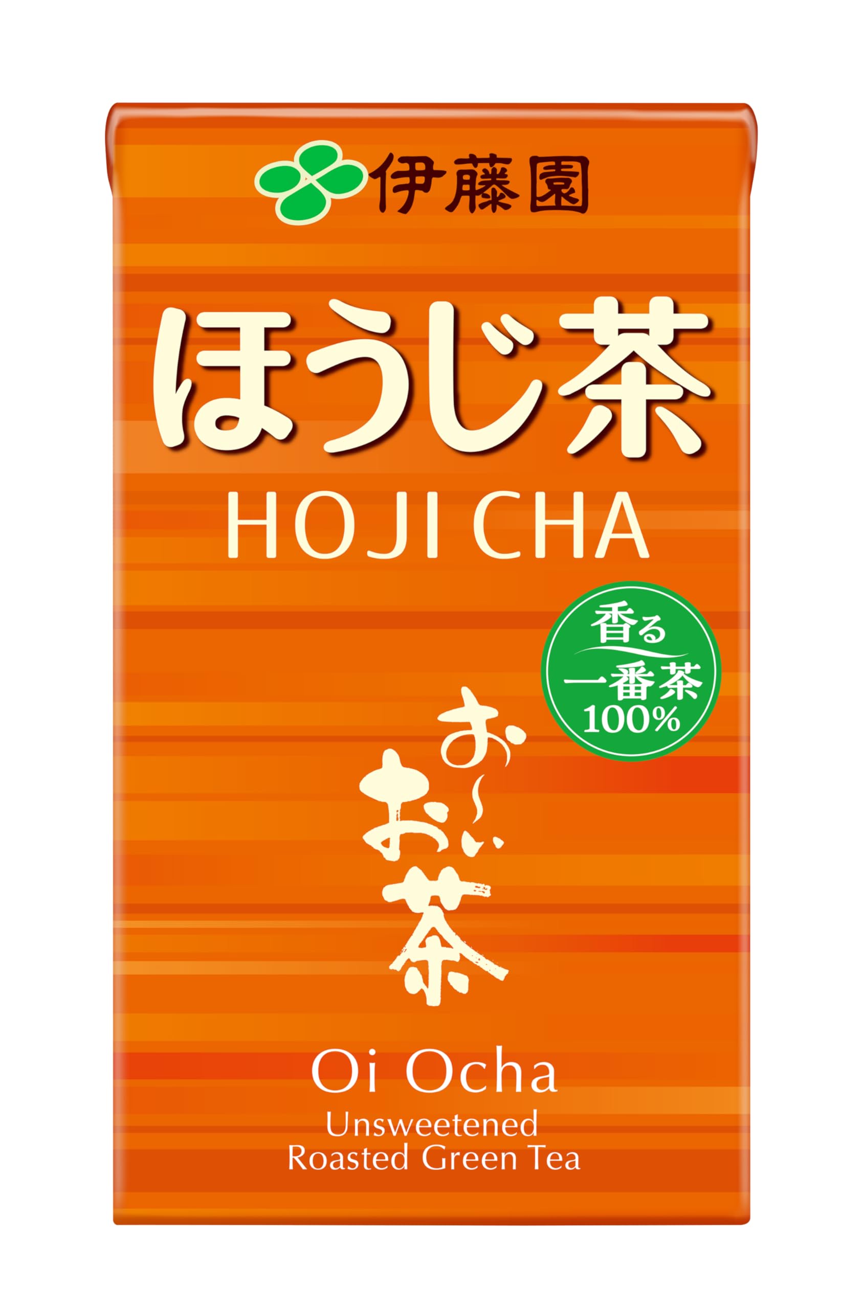 Itoen Oi Ocha Roasted Green Paper 125ml x 18 Bottles Tea, Pack,