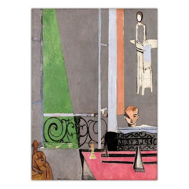 

Henri Matisse HD Prints Wall Art Fauvism Posters Nordic Paintings Landscape Posters and Prints Home Decor Pictures Living Room No Frame 21*30cm No Frame