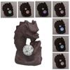 Smoke Waterfall Backflow Incense Burner Ceramic Incense Holder Dragon Aroma Burner Home Decoration Ornament