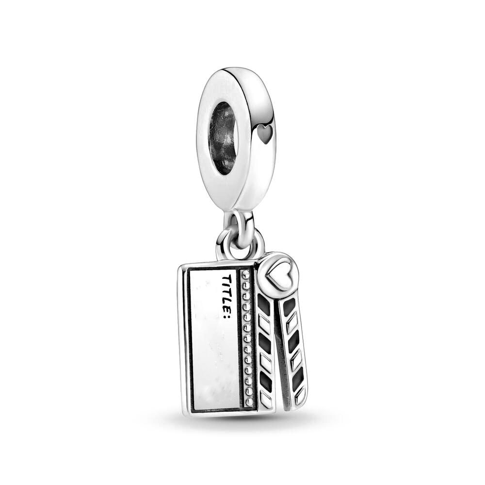 Movie Clapperboard Dangle Musical Note Charms For Originalcharms Bracelet Trinket Copper Charm Bead For Women Gift Jewelry