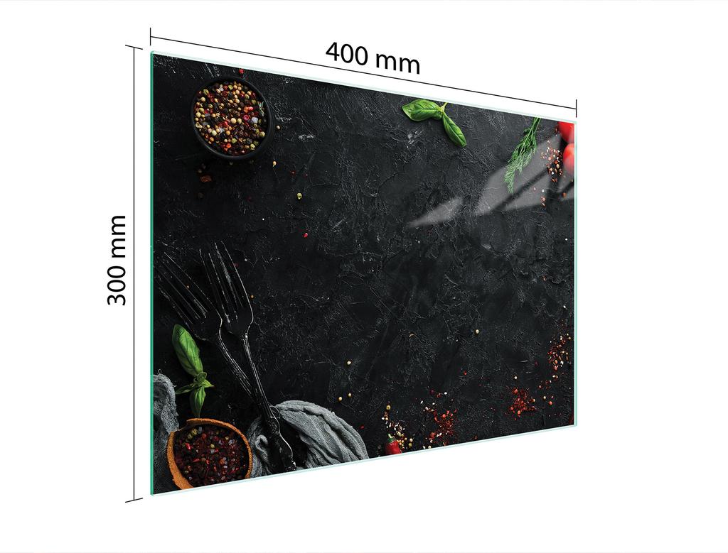 SKLENĚNÁ KRÁJECÍ DESKA 40x30 LOUPEK