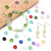 50pcs/lot 10mm Colorful Four-leaf Clover Shape Lampwork Beads For Jewelry Making Loose Spacer Glass Beads DIY Bracelet Earrings