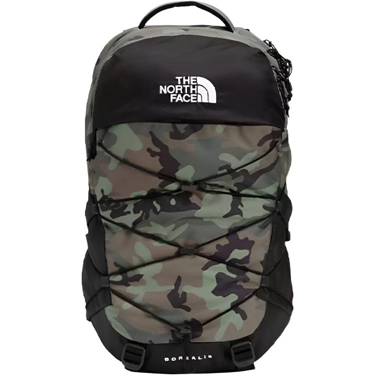 

The North Face Borealis Fashion Simple Zipper Closure Backpack Outdoor Bag Polyester Thyme Brush Camouflage Print Unisex Backpack NF0A52SE-28F Camouflage Print