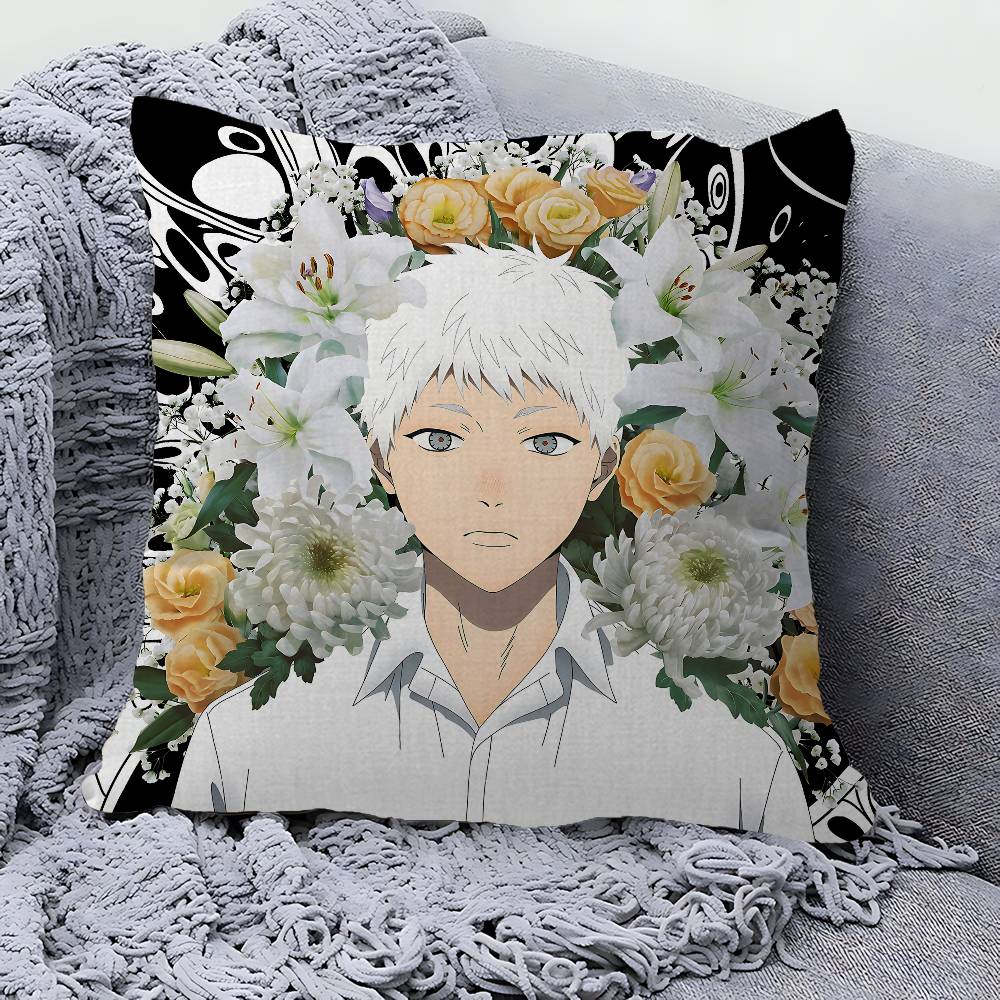 Anime The Summer Hikaru Died Cushion Cover Pillow Cover Decor Pillowcase Printed Cushion Case For Couch