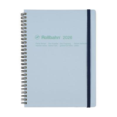 [Delfonics Planner 2026 Edition / Starting October 2025] Rollbahn Diary XL Monthly Planner (Light Blue)