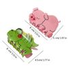Dinosaur Hair Clip Chic Pig Hair Grip Stylish Cat Hair Grab Acrylic Hair Accessory Hair Ornament for Party Daily Wear