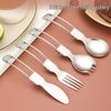OEING 304 Stainless Steel Foldable Camping Spoons