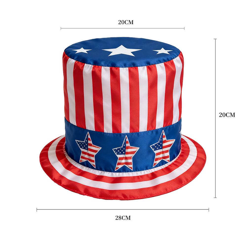 Uncle Sam Flag Hat - Independence Day Costume & Decoration