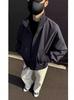 2026 Hipster Men's Jacket - Spring/Autumn, High Street, Hong Kong, Japanese Harajuku, Korean Style, Trendy and Loose Fit