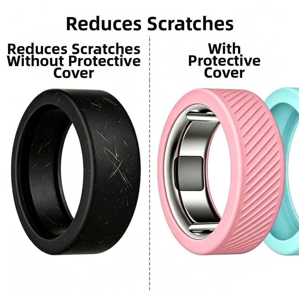 Anti-Scratch Smart Ring Cover Silicone Ring Protector New Ring Protective Sleeve