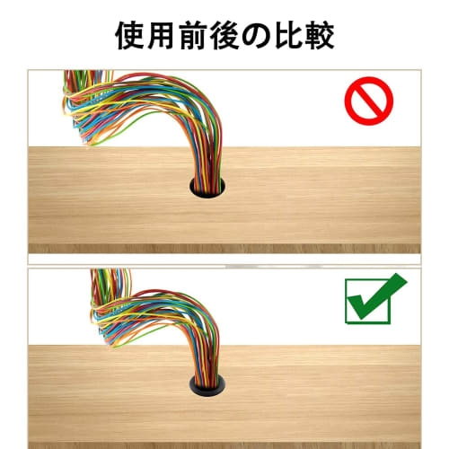 Cable Grommets, Rubber Grommets [Set of 260] Grommets, Grommet Set, Double-Sided Protection, Wiring Protection, Grommet Set, Rubber Bushings, 7 Sizes,