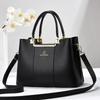 Fashion Women's Handbag - Single Shoulder Style - Middle-aged Lady's Crossbody Bag - Large Capacity Handbag