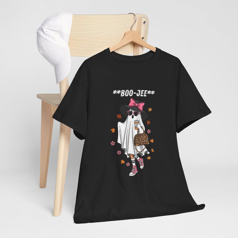 Black Boo-Jee Ghost Graphic T-Shirt