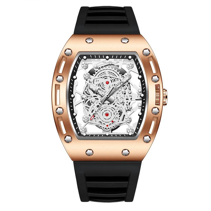 

Новые студенческие часы мужские часы светящиеся водонепроницаемые кварцевые часы мужские часы в форме бочки