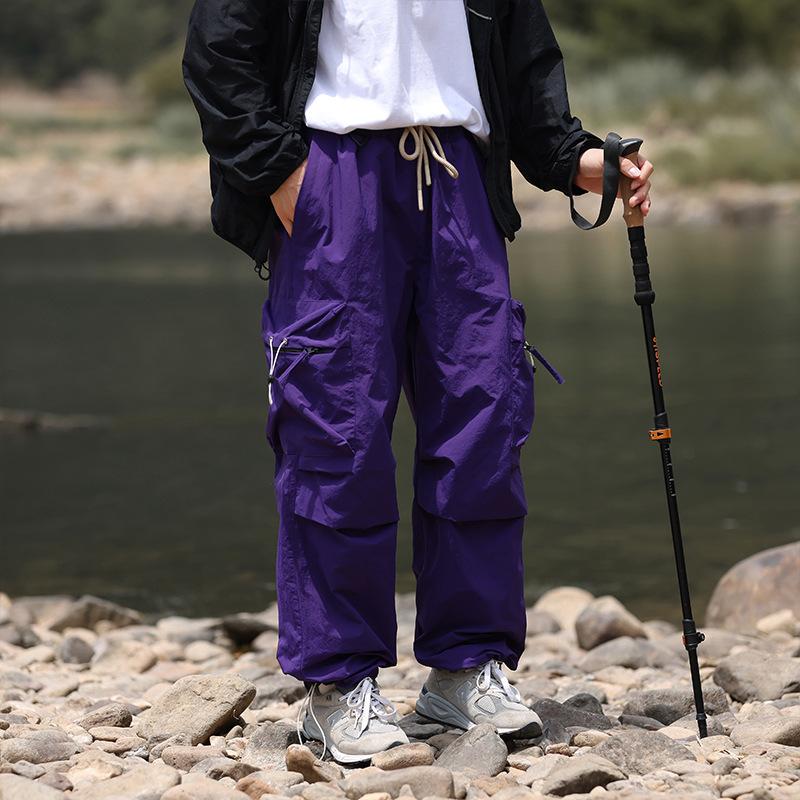 

Мужские брюки для альпинизма, повседневные брюки для улиц на весну и осень, повседневные брюки для бега с несколькими карманами, спортивные брюки, легкие длинные брюки XS