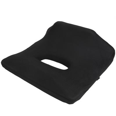 Hemorrhoid Pillow Reduce Pressure Hollow Center Soft Cotton Bed Sore Nursing Cushion Black