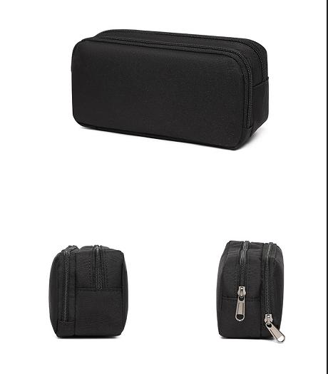 Pencil Case for Kids, Large Capacity Double Zipper Pen Bag with Compartments, School Stationery Organizer for Boys and Girls