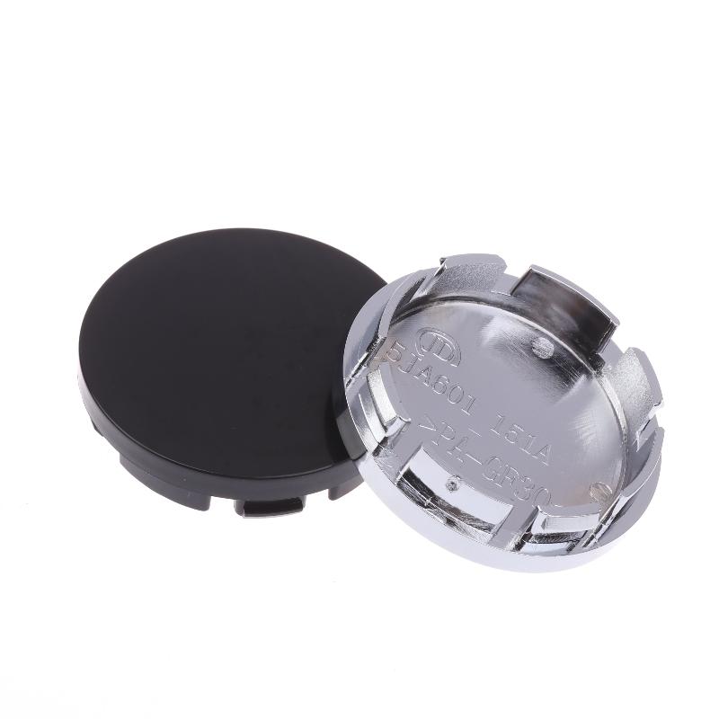 4Pcs Universal Abs Vehicle Tyre Tire Rim Cover Protector Decoration 56Mm Car Wheel Center Hub Caps Diy Accessories