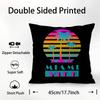 Movie M-Miami Vice Pillow Case Square Double‑Sided Print Cushion Case For Sofa Home Bedchamber Decor Gift
