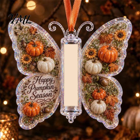 Graduation Money Gift Box Acrylic Butterfly Cash Ornament, Christmas Halloween Holder with Clear Rolled Bill Storage Container Compartment,